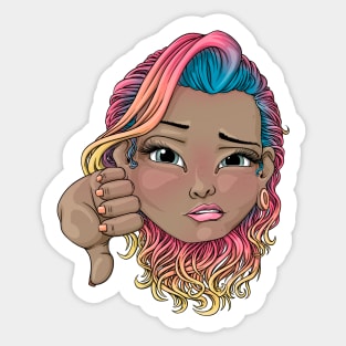 Reva Prisma thumb down emoji Sticker